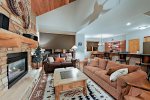 Cabin-style feel within Northstar Townhomes